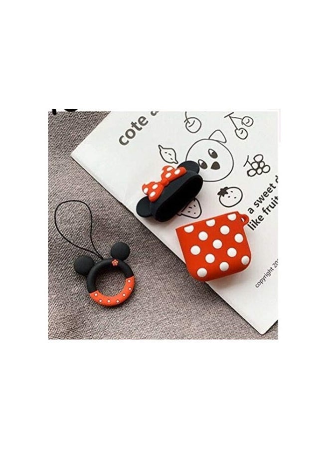 NIBEMINENT A protective silicone shockproof protection cover for AirPods Pro headphones in the shape of a cartoon character  - Image 4