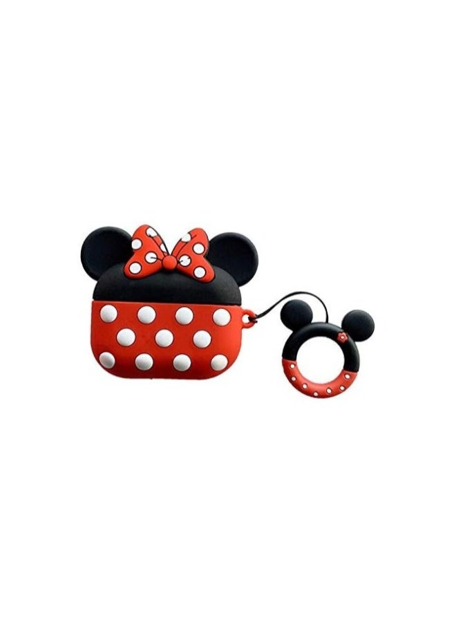 NIBEMINENT A protective silicone shockproof protection cover for AirPods Pro headphones in the shape of a cartoon character  - Image 2