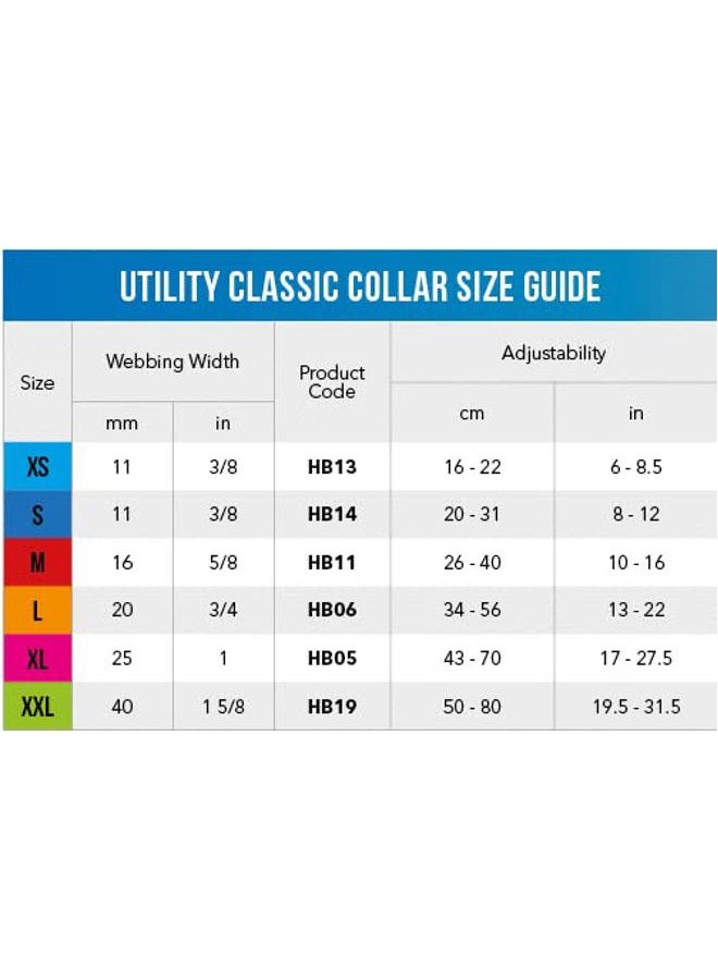 Rogz Reflective Dog Collar for Medium Dogs, Adjustable from 12-17 inches, Red - Image 4