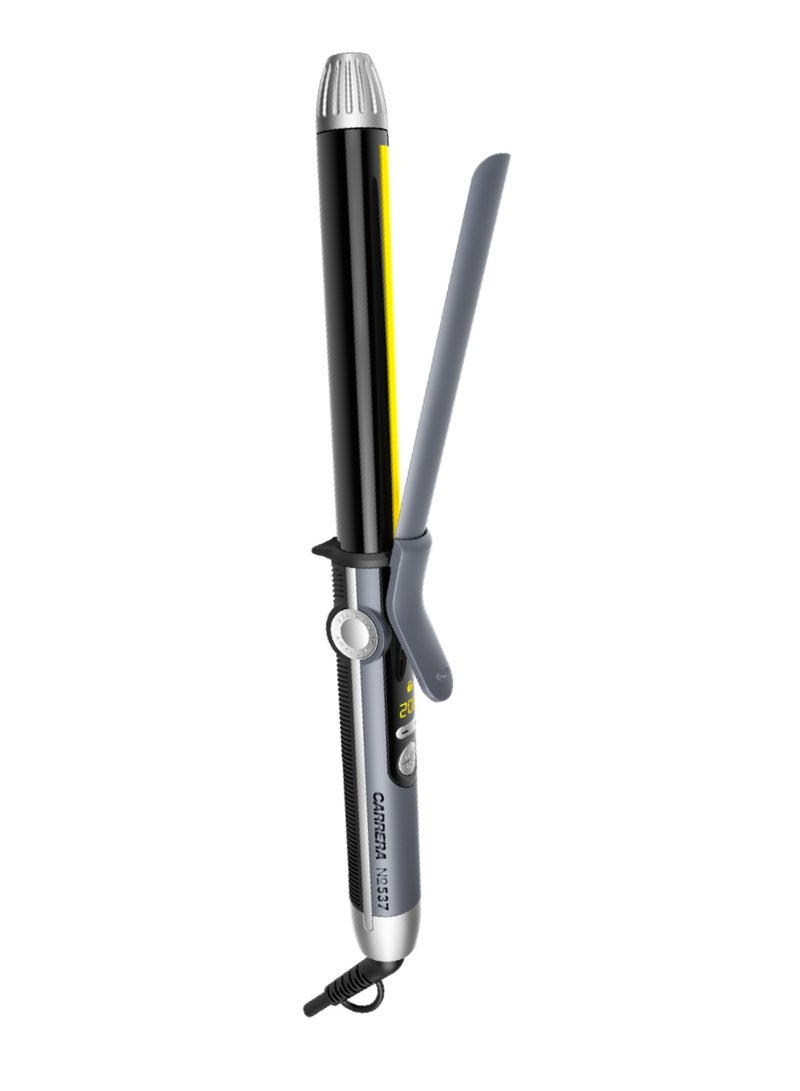 Carrera CRR537 Professional Hair Curling Machine 26mm, Wide Reach Curling Tong for Women, Ceramic-Coated Flexi Rod, LED Temperature Control, Quick Heating, Ideal for Home Salon, 2 Years Warranty - Image 1