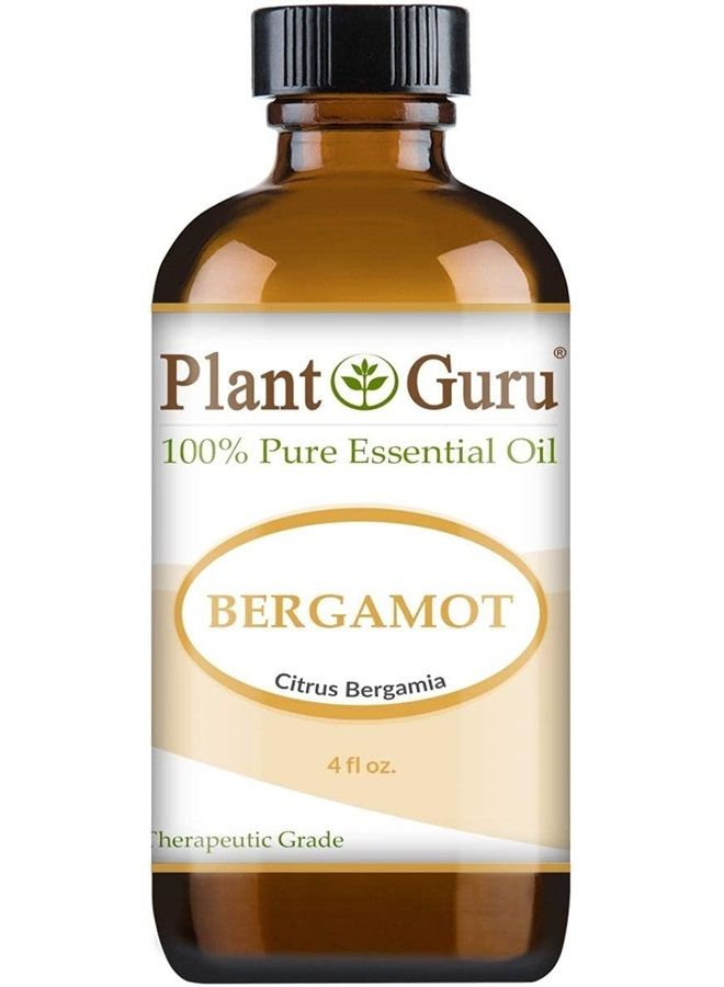 Plant Guru Bergamot Essential Oil 4 oz 100% Pure Undiluted Therapeutic Grade. - Image 3
