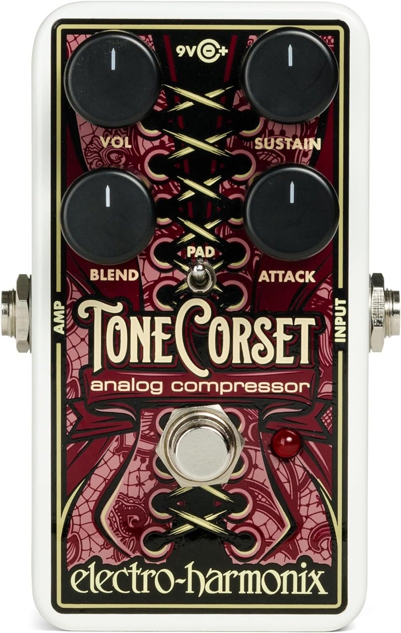electro-harmonix Tone Corset Analog Compressor Pedal - Image 1
