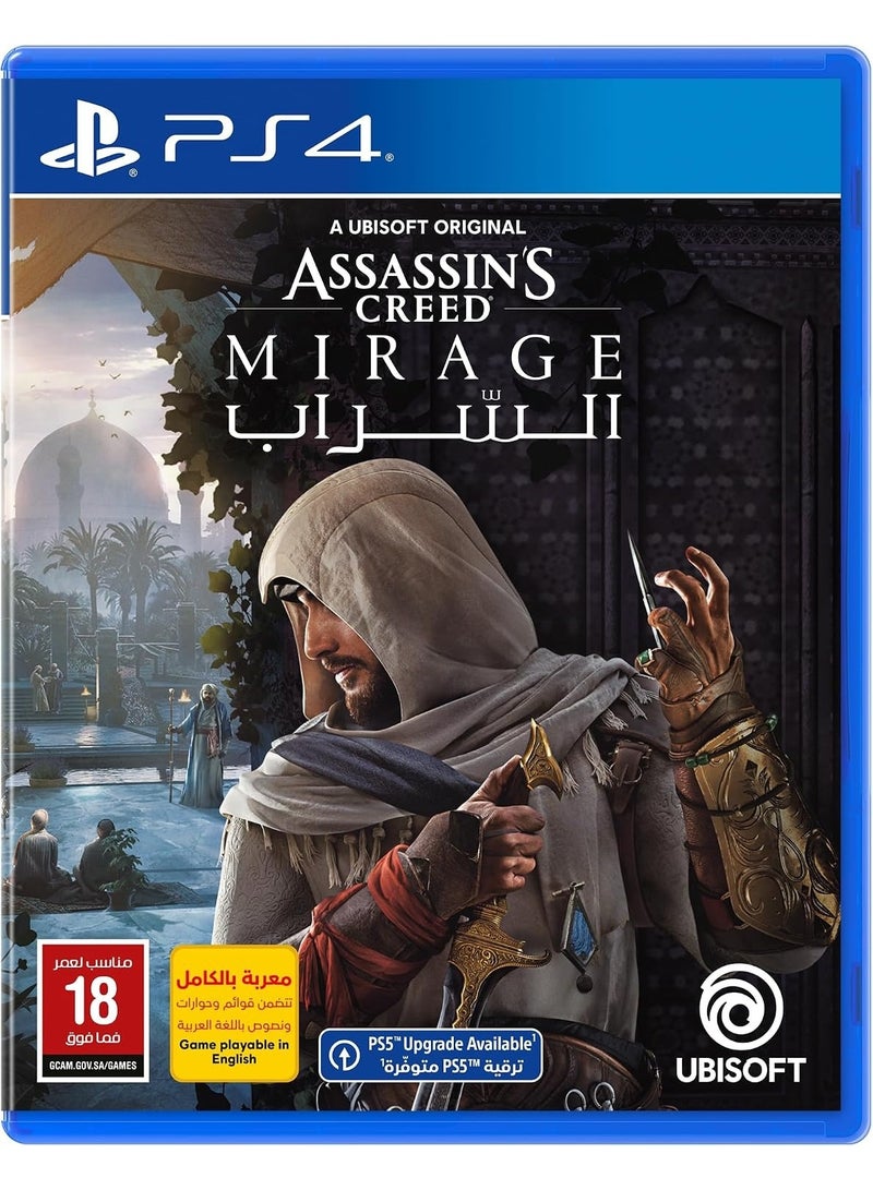PS4 Assassin's Creed Mirage PS4 Video Game - Image 1