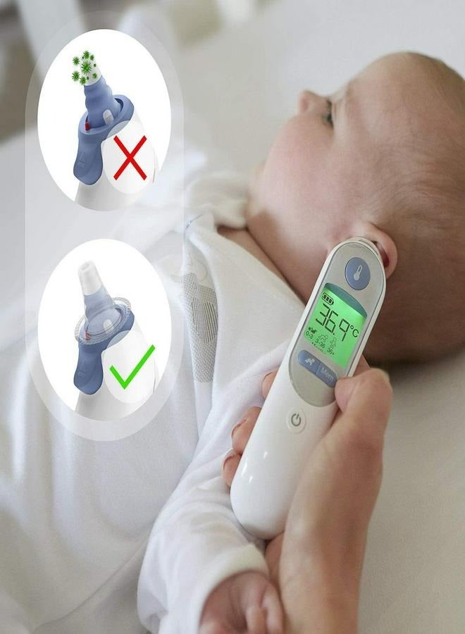 SQNCHN 100 Premium Ear Thermometer Probe Covers – High-Quality Replacement Lens Caps and Filters for All Braun ThermoScan Models – Bulk Pack  - Image 4
