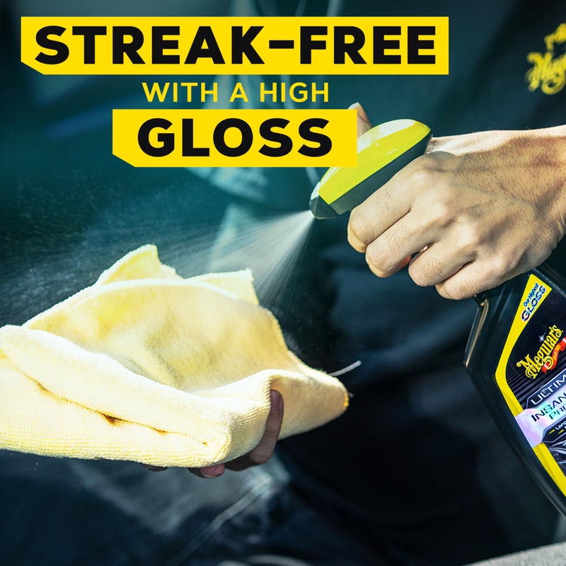 Meguiar's G220216 Ultimate Insane Shine Protectant, Car Cleaning Spray That Creates a Lasting and Glossy Shine, Auto Care Product Safe for Exterior and Interior Surfaces, 16 Oz - Image 5