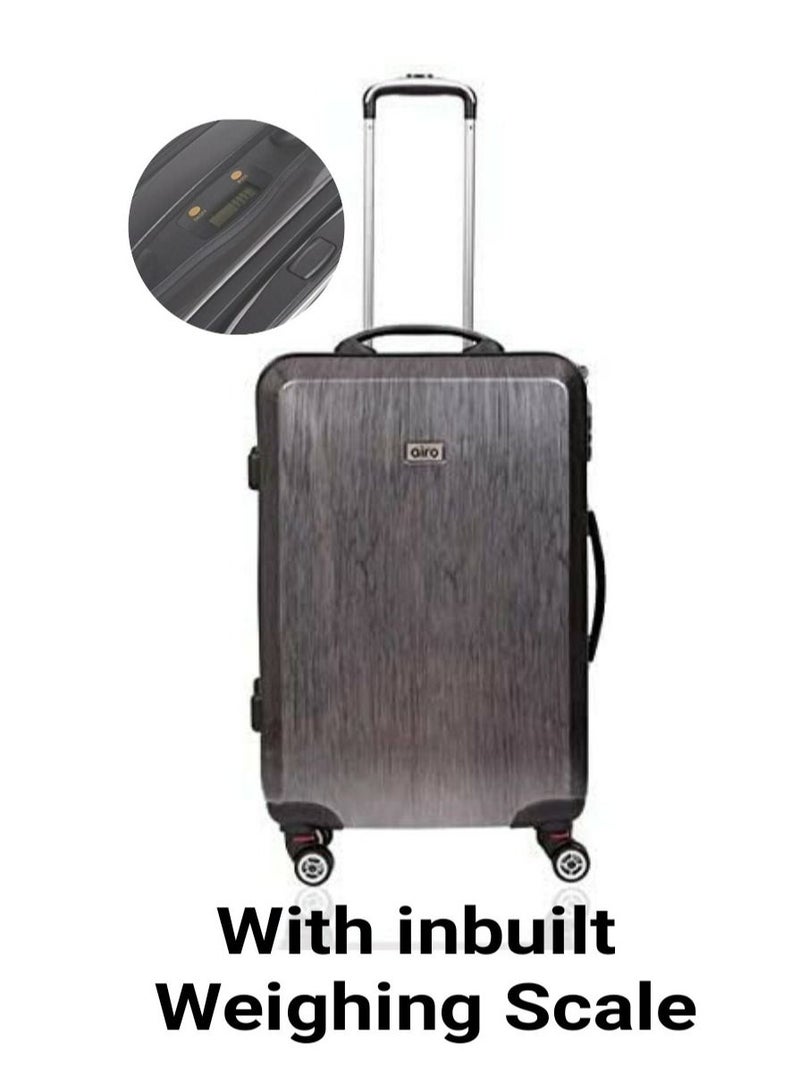 Airo حقيبة أمتعة ذكية بعجلات مقاس 20 بوصة باللون الأسود الماسي مع ميزان مدمج للوزن - Image 1