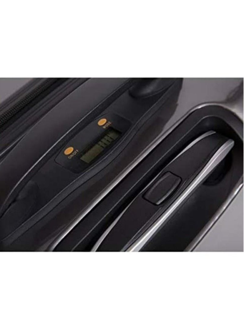 Airo حقيبة أمتعة ذكية بعجلات مقاس 20 بوصة باللون الأسود الماسي مع ميزان مدمج للوزن - Image 5
