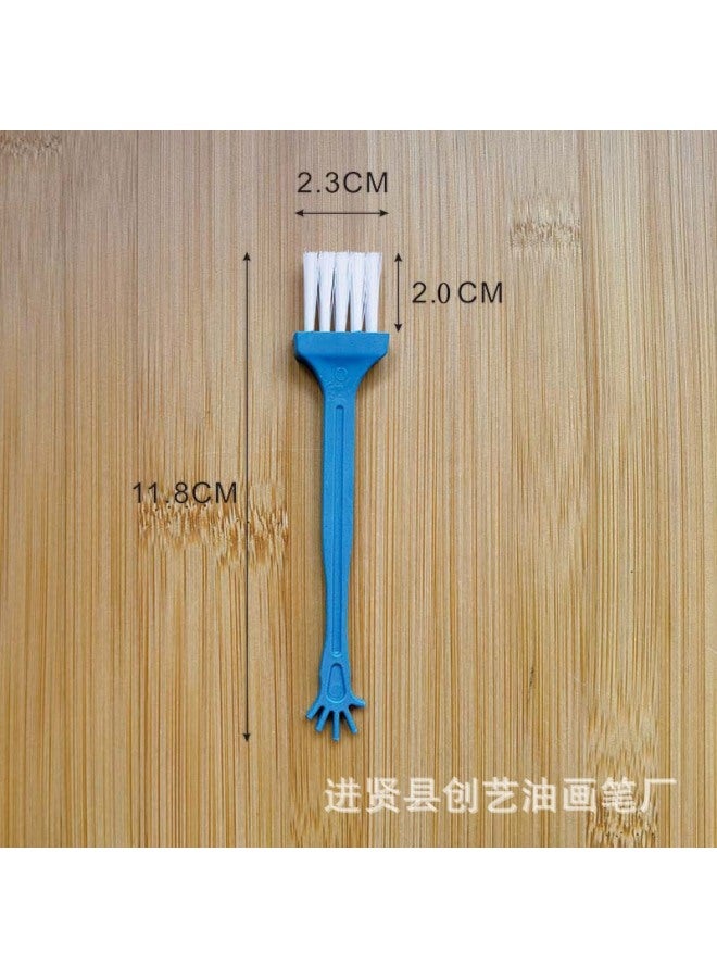 Chuangyi Brush 1-12 Nylon Oil Painting Brush Small Brush Oil Painting Brush Nylon Wool Brush Nylon Brush Barbecue Brush - Image 1