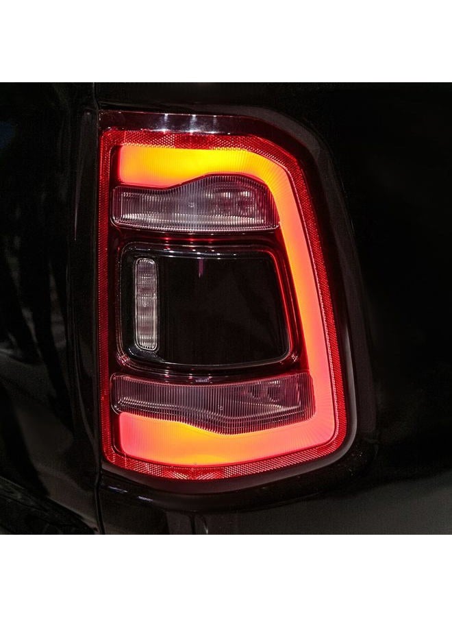 FIONE : For Dodge Ram 1500 Tail Light Assembly Without Blind Spot 2019-2022 LED Type & Red Lens Chrome Interior Right Passenger Side Rear Light 55112992AC 55112992AD 55112992AB CH2801216 - Image 5