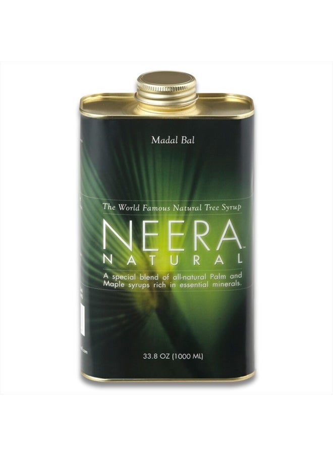 Neera Natural - Madal Bal Syrup, 33.8 FL OZ - Image 1