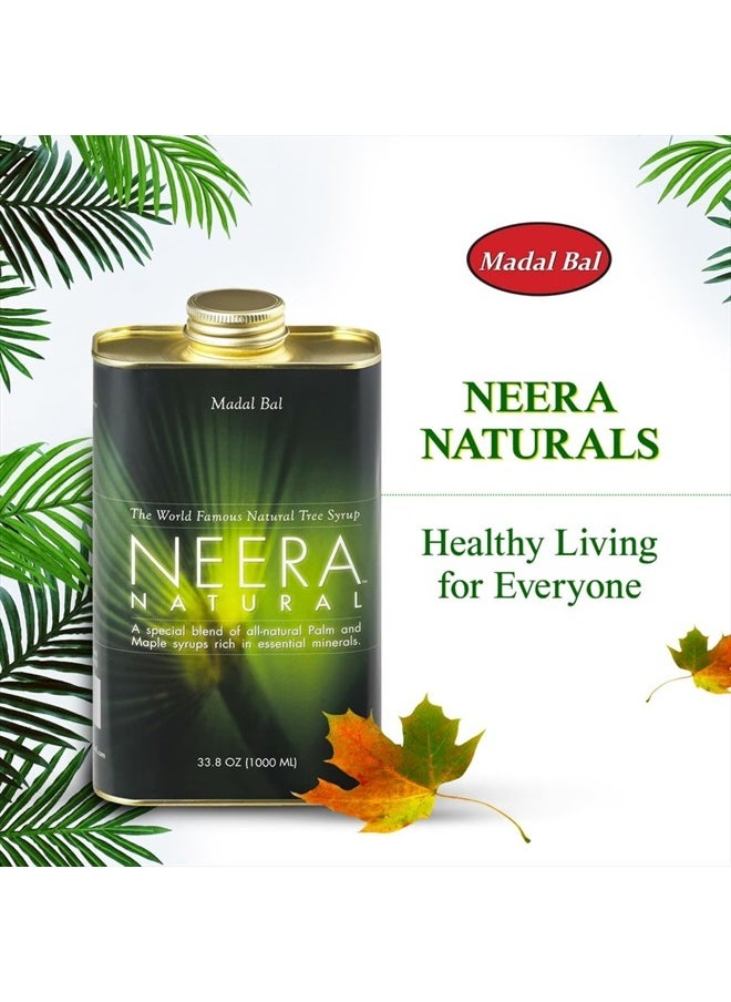 Neera Natural - Madal Bal Syrup, 33.8 FL OZ - Image 1
