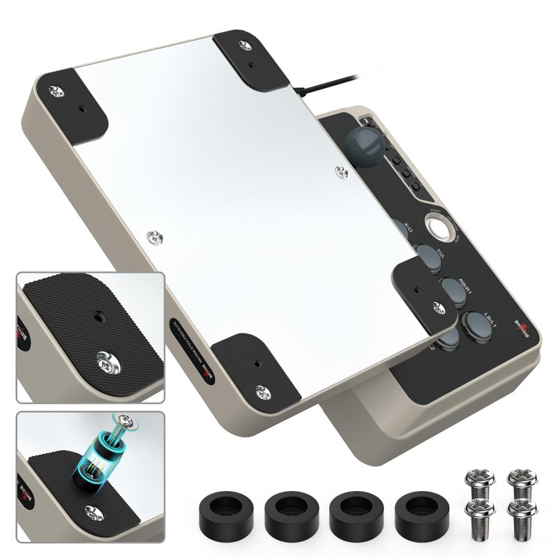 MAYFLASH Arcade Stick F300 Elite with Sanwa Buttons and Sanwa Joysticks for Switch/Switch 2, Xbox Series S/X, Xbox One, PS4, PS3, Windows, macOS, Steam Deck, Android and more - Image 5