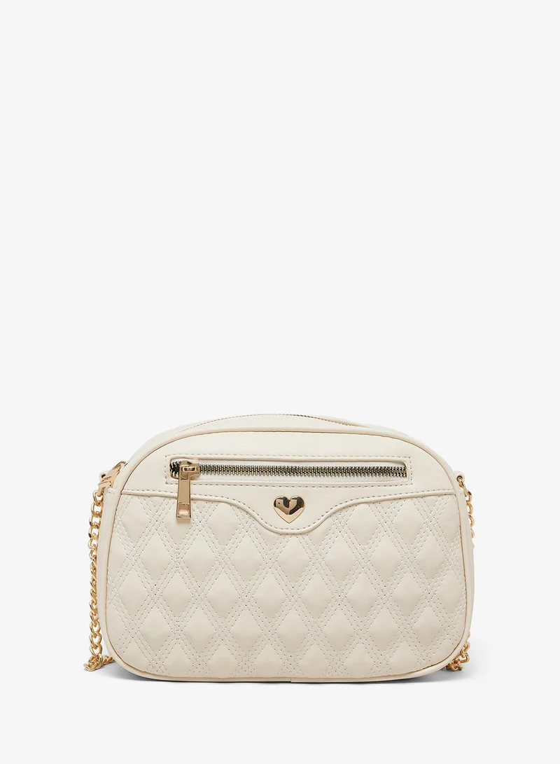 R&B Quilted Crossbody Bag