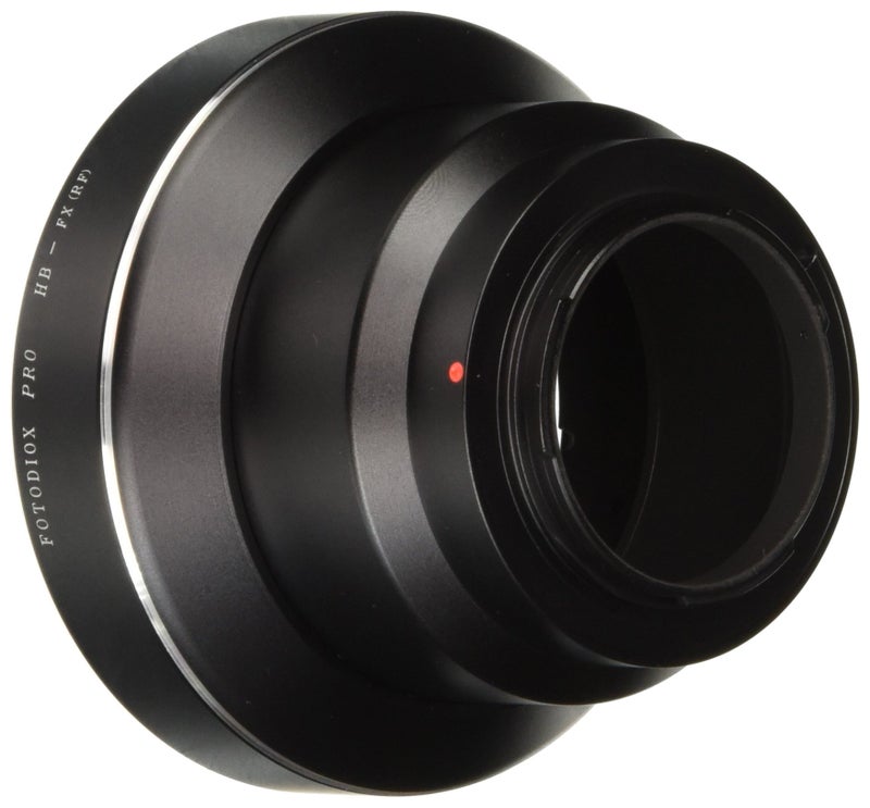 Fotodiox Pro Lens Mount Adapter, Hasselblad V Lens to Fujifilm X (X-Mount) Camera Body, for X-Pro1, X-E1, Black, (HBV-FXRF-Pro) - Image 1