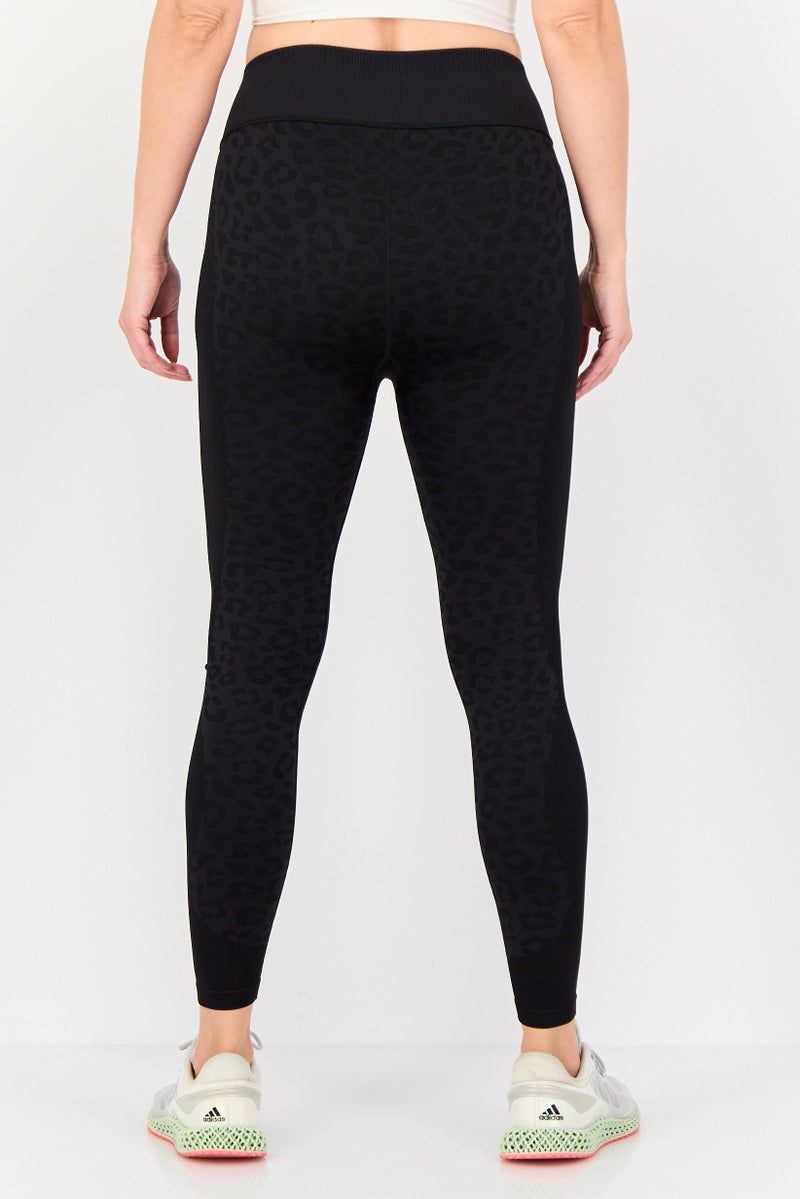 PUMA Women Sportswear Fit Pull On Training Leggings, Black - Image 3