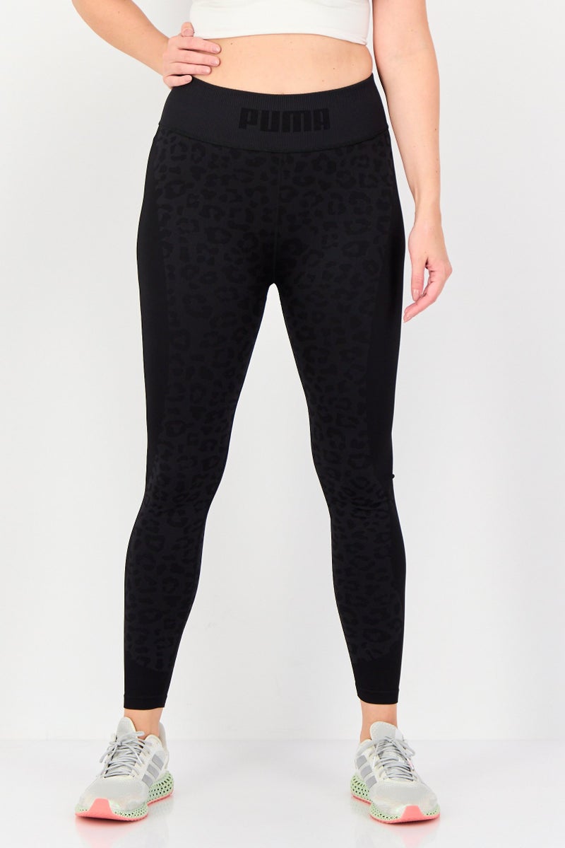 PUMA Women Sportswear Fit Pull On Training Leggings, Black - Image 1