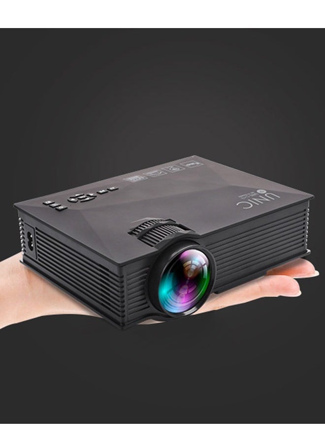 Generic - WVGA LED 1200 Wireless Projector Multi-Media Wifi Led Office Supermarket Android Smart Phone Film Smart Video Projector - Image 1