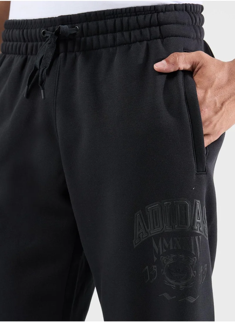 اديداس اوريجينالز Logo Varsity Sweatpants