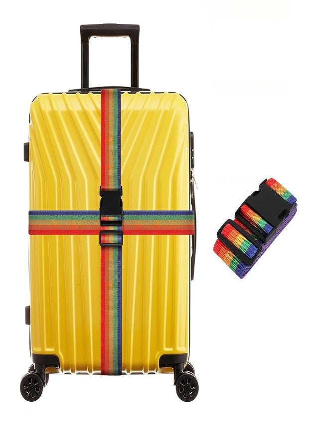 Tumery Suitcase Belts, Adjustable Luggage Straps, Bright Colors Travel Packing Straps with Quick Release Buckle (Set of 1) - Image 1