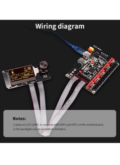 Excefore LCD Graphic Smart Display Control Board with Adapter and Cable, Mini12864 V2.0 for Ender-3 VORON 2.4 Prusa-i3 3D Printer RAMPS 1.4 RepRap 3D Printer Mendel Prusa Arduino  - Image 5