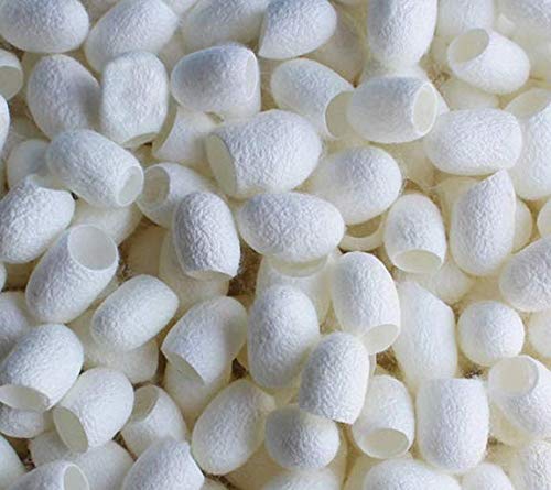 WOIWO 30 Pcs Natural Silk Ball Cocoons Facial Cleanser Balls Remove Blackhead Acne Scar Removal AntiAging Wrinkle Removal Beauty Scrub