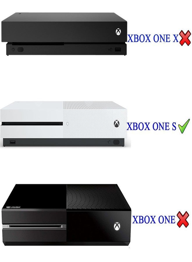 eXtremeRate Black Cooling Vertical Stand for Xbox One S Console - Image 2