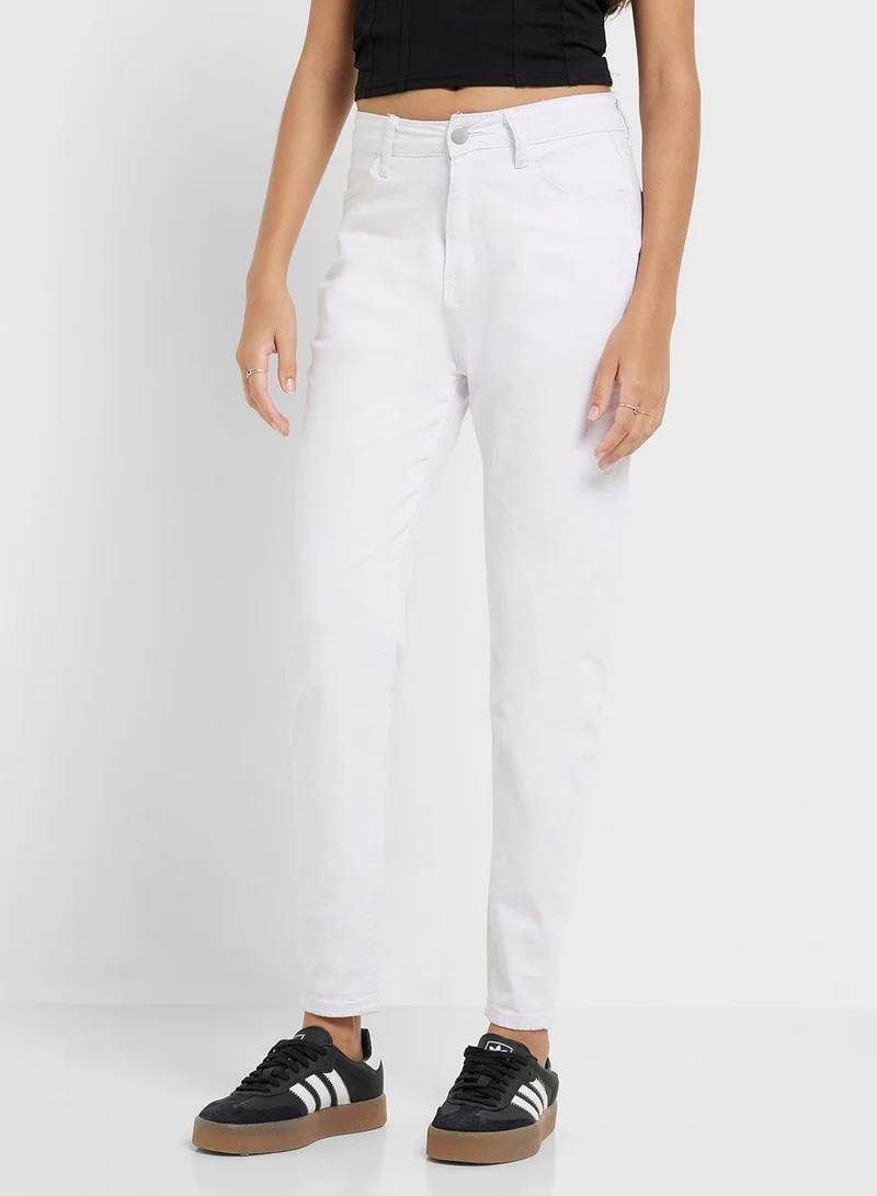 Ginger  High Rise Skinny Fit Jeans for Women | Best Price UAE
