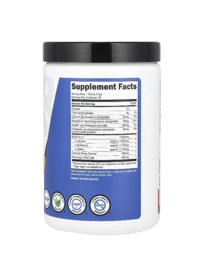 Nutricost, Performance, BCAA+, Raspberry Lemonade, 15.4 oz (432 g) - Image 2