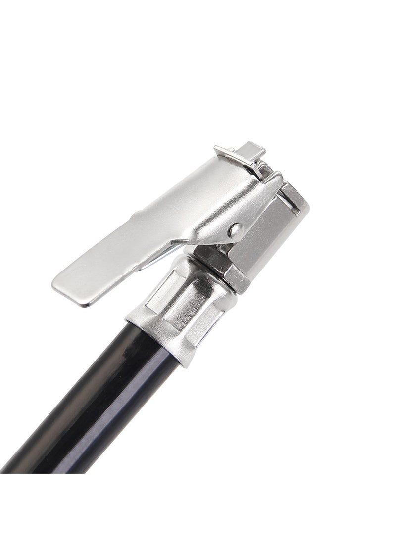 KSEIBI Tire Inflator with Gauge/Classic S, Rubber, Combines 3 Tools in One Compact Design—An Inflation Gun, Dual Head Air Chuck, And Gauge, Tire Inflation Tool, Cordless Tire Inflator, Checking Tire Pressure  - Image 4