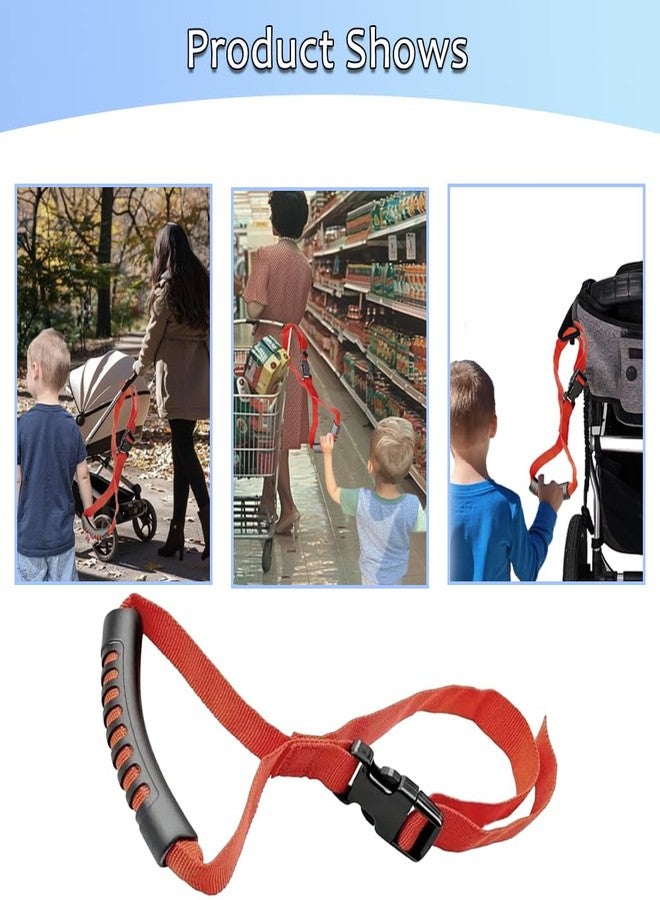 MESINURS Baby Stroller Safety Wrist Strap - Anti-Lost Adjustable Wrist Leash for Pushchairs, Wagons, Shopping Carts, and Travel - Image 5