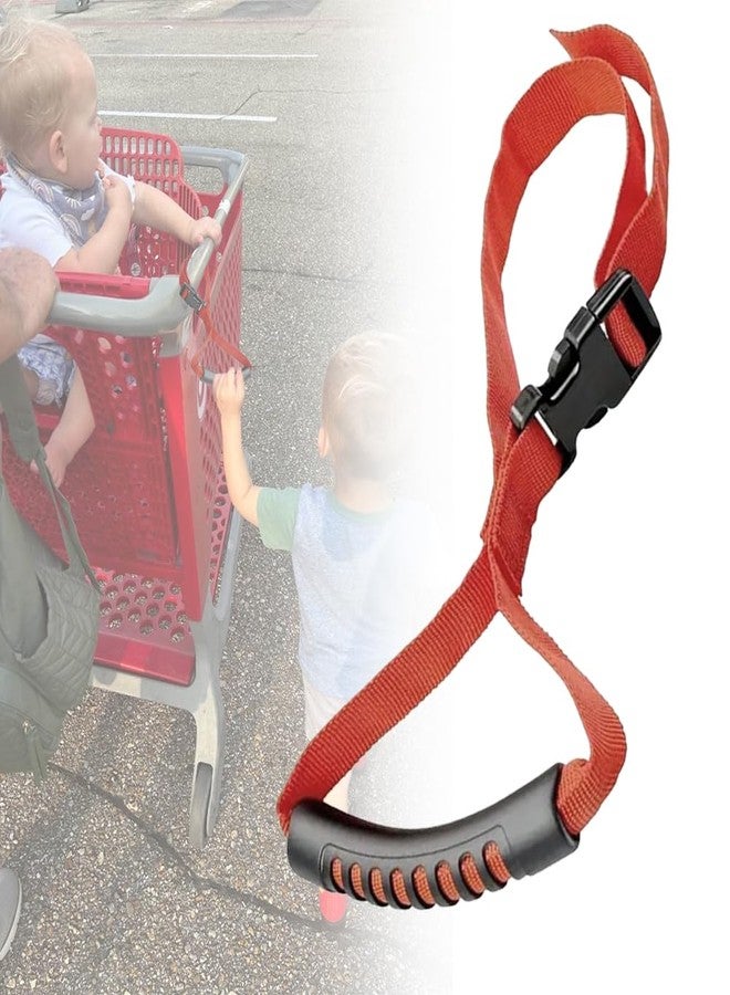 MESINURS Baby Stroller Safety Wrist Strap - Anti-Lost Adjustable Wrist Leash for Pushchairs, Wagons, Shopping Carts, and Travel - Image 1