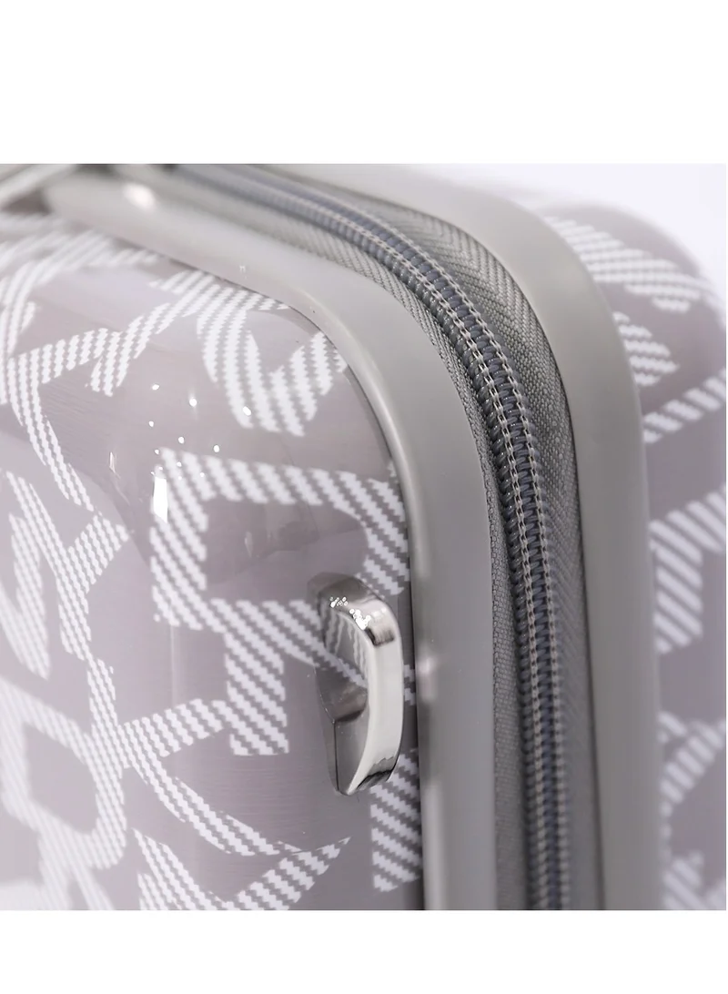DKNY DKNY Deco Signature Beauty Case Makeup Travel Lighted Case, Cosmetic Bag Organizer Professional Adjustable Divider Storage, Waterproof Portable Make up Train Box Accessories