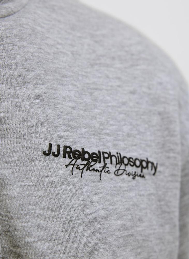 JJ Rebel Half Zip Detailed Sweatshirt - Image 4