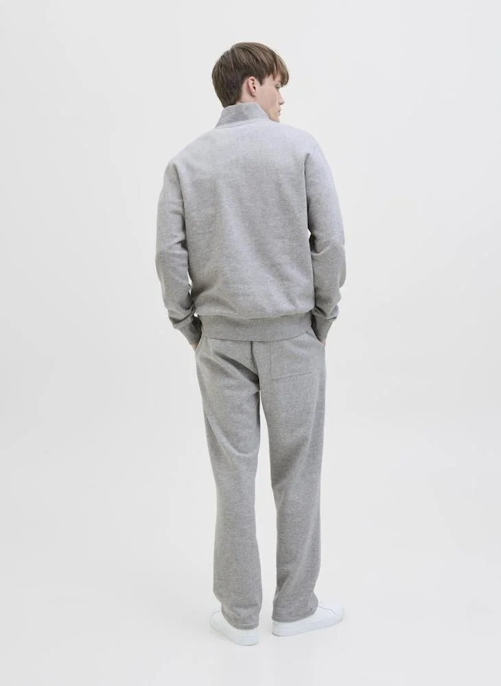 JJ Rebel Half Zip Detailed Sweatshirt