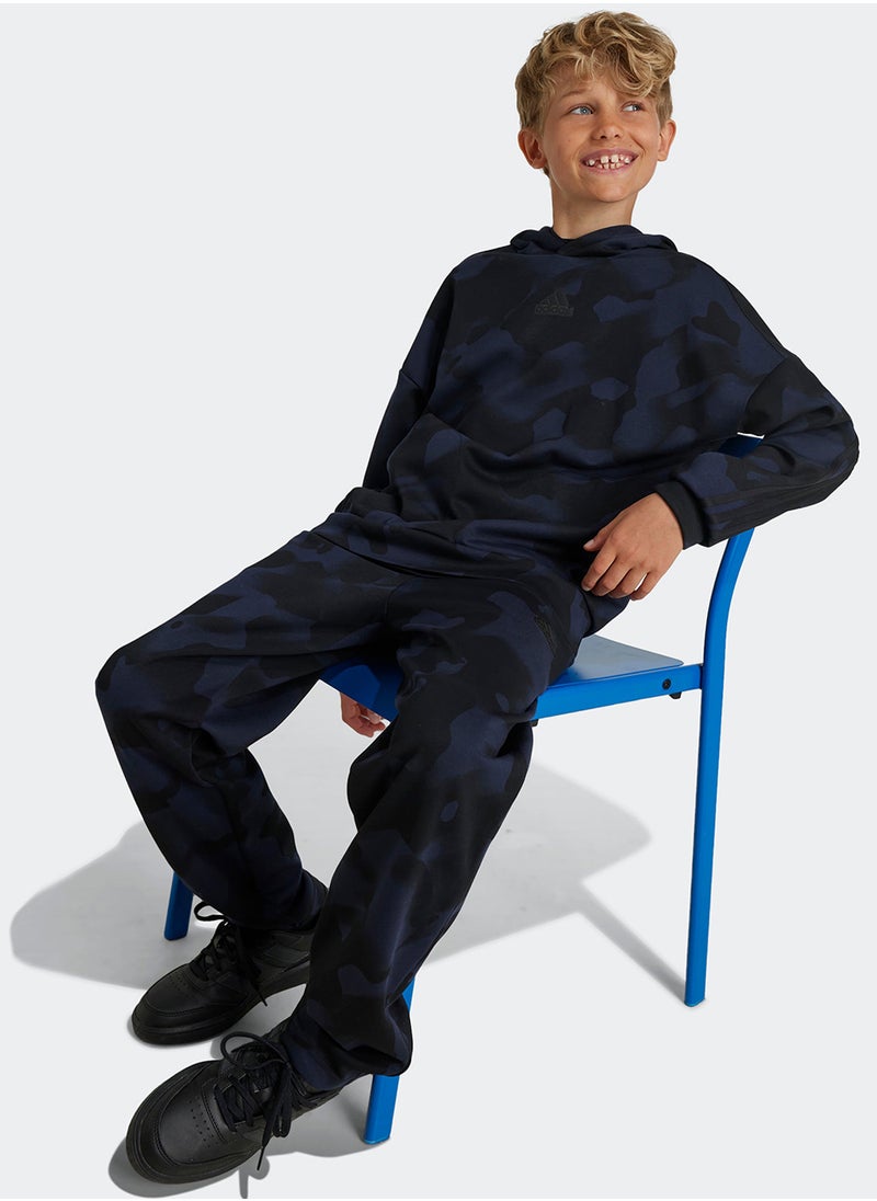 Adidas Youth Future Icon Aop Hoodie  - Image 5