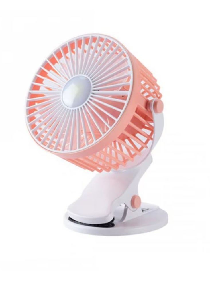 Generic - Mini Thinning Table Clamp Fan Large Capacity Battery 3-speed Air Adjustment Quiet and Comfortable (YT-M2027) - Image 1