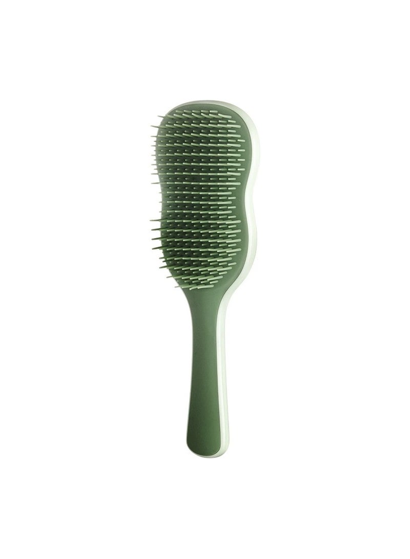 LANGMANNI HairPro Detangling Hair Brush for Normal Hair - Plastic Bristle Scalp Massager Comb, Anti-Static ABS Handle, Finishing Comb for Frizz-Free Shine, Suitable for Daily Use - Image 1