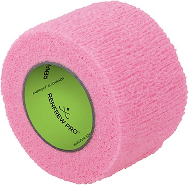 Stretchrap Grip Tape Scapa Hockey Stick, 1 Roll (1.5"/6yds, Pink)
