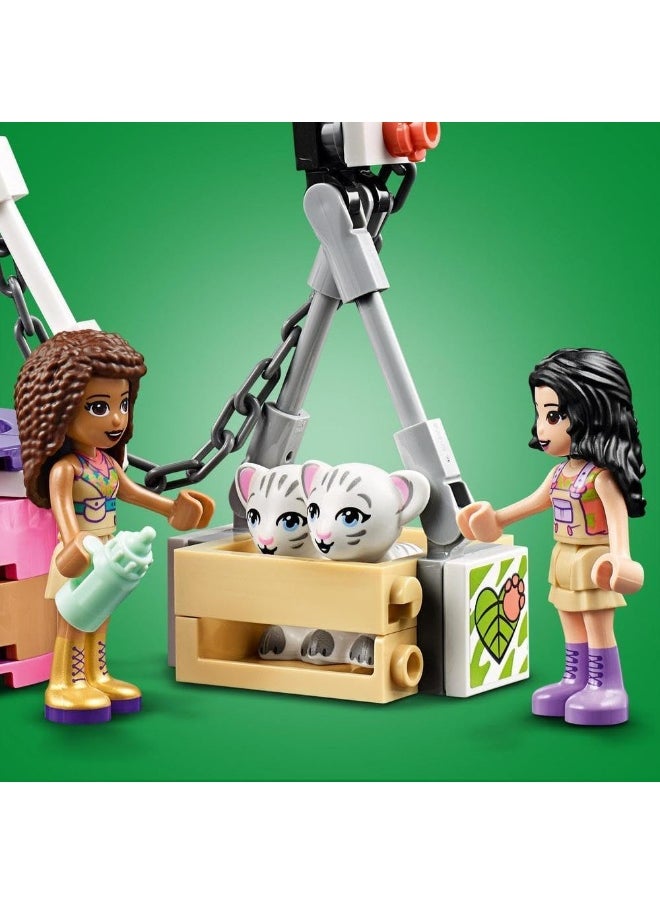 LEGO - LEGO Friends Tiger Hot Air Balloon Jungle Rescue 41423 Building Kit (302 Pieces) - Image 1