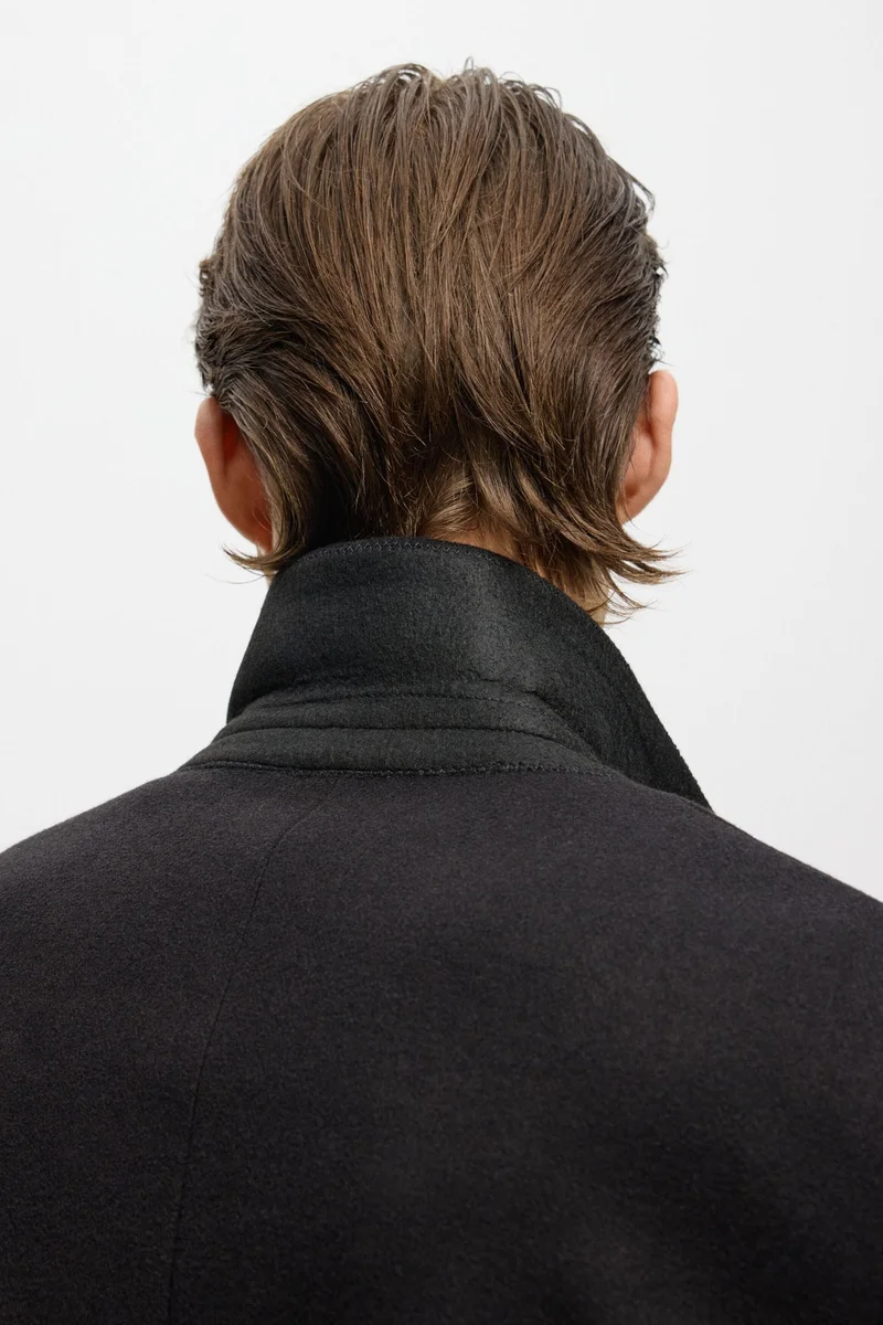 H&M  Regular Fit Single-breasted coat for Men | Best Price UAE