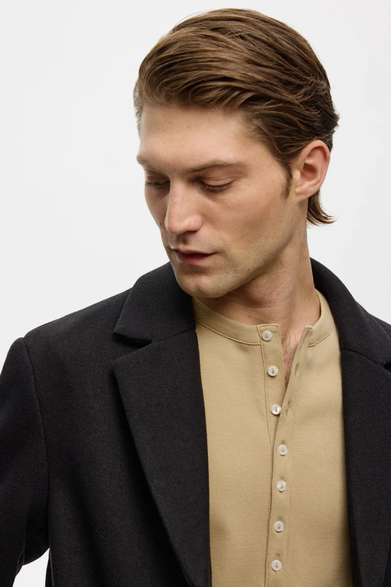 H&M Regular Fit Single-breasted coat