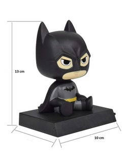 Geekmonkey Geekmonkey Limited Edition Phone Holder Car Decoration Bobble Head Action Figure | Toys | for Car Dashboard and Office Desk | Gifting,Home Purpose (Black Man with Wings)  - Image 5