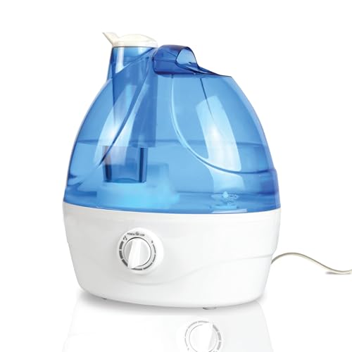 NexLev 2.2L Ultrasonic Cool Mist Humidifier for Bedroom, Baby Nursery & Plants | 30H Runtime, Quiet Operation, 360° Nozzle, Adjustable Mist, Auto Shut-Off, Leak Proof | HU-02 - Image 1
