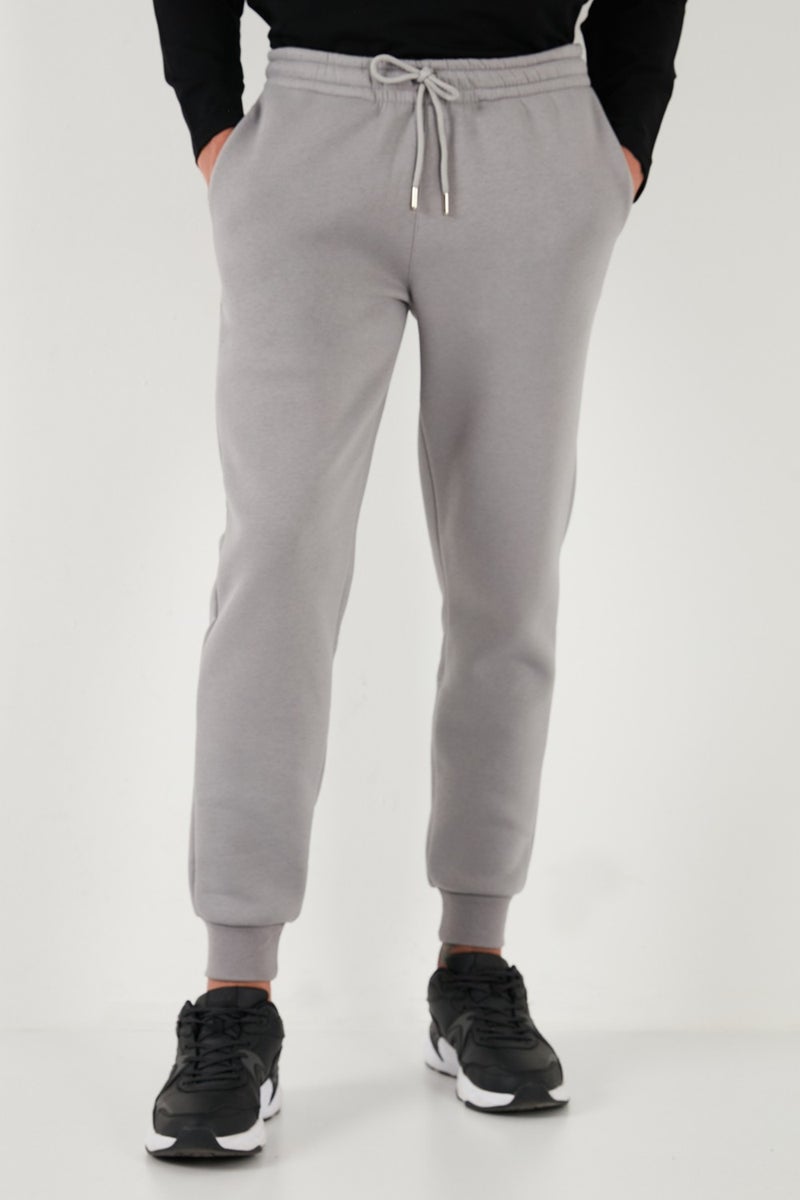 Buratti Cotton Regular Fit Normal Waist Pocket Sweatpants Men's Sweatpants 5908060  - Image 1