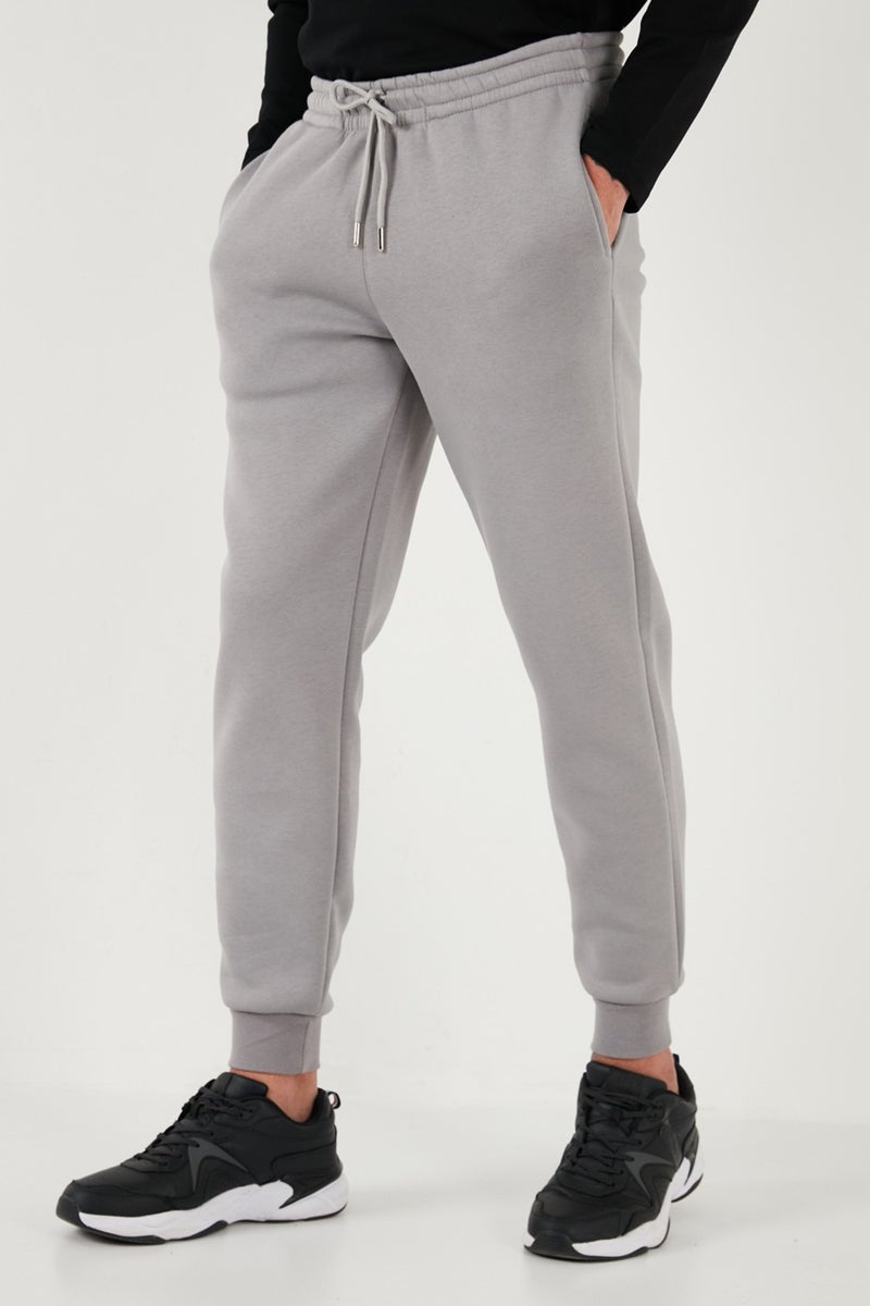 Buratti Cotton Regular Fit Normal Waist Pocket Sweatpants Men's Sweatpants 5908060  - Image 5