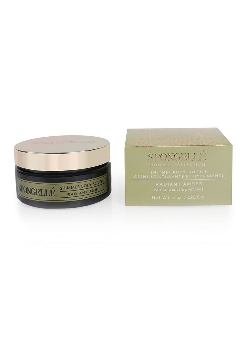 spongelle Radiant Amber Shimmer Body Souffle With Shea Butter And Vitamin E  - Image 2