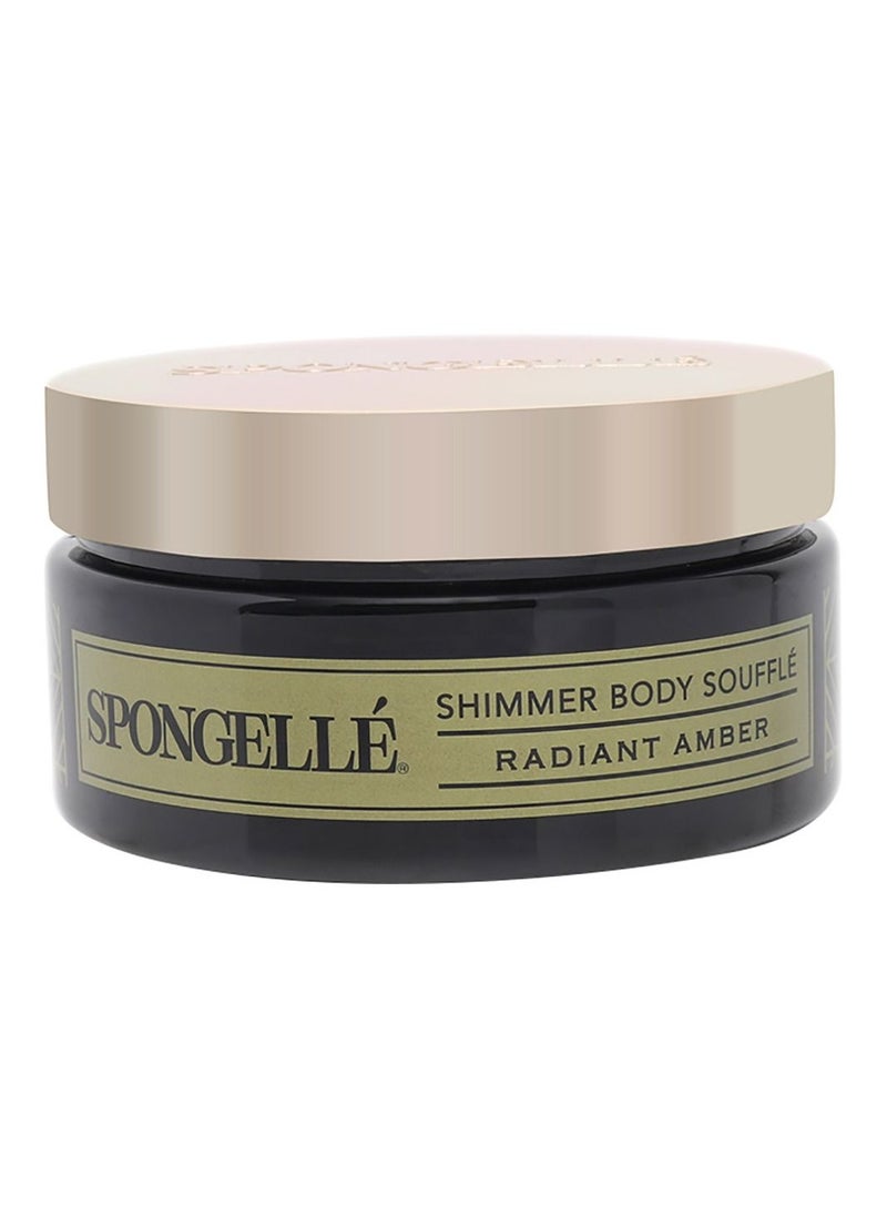spongelle Radiant Amber Shimmer Body Souffle With Shea Butter And Vitamin E  - Image 1