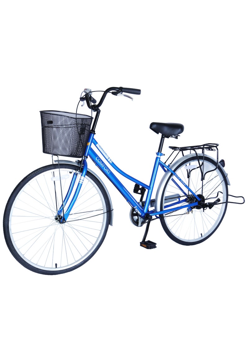 Vaux Vaux - Comfort 26" City Bike - Blue  - Image 2
