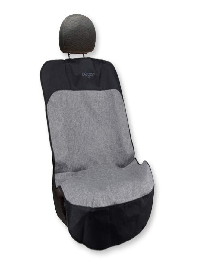 Coastal - Bergan - Auto Bucket Seat Protector, Grey/Black, 24" x 50"