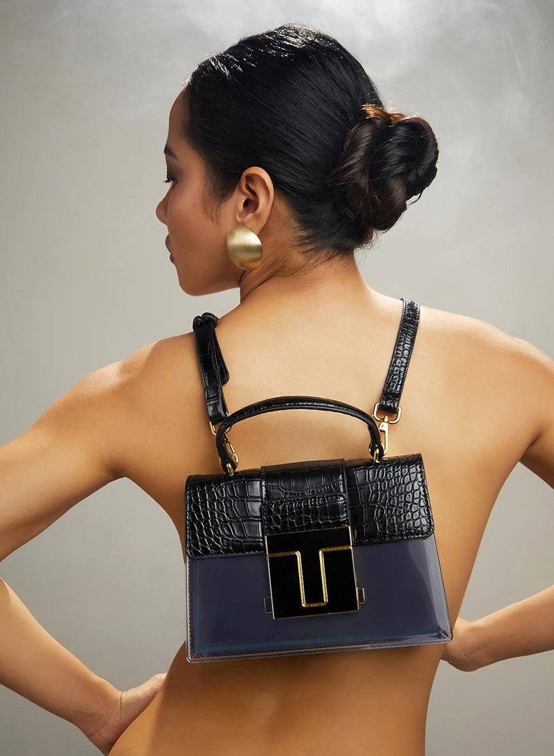 Haute Sauce Frosted Block Hand Bag - Image 2